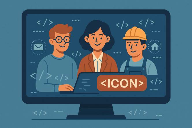Who Uses Icon HTML Code and Why? - HTML Icon Button Use Cases